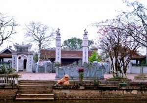 Đình thờ trạng nguyên Nguyễn Hiền ở Nam Định. (Ảnh: Internet) 