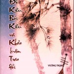 Bìa sách Đố Kiều, bói Kiều và khảo luận, trao đổi của tác giả Vương Trọng.